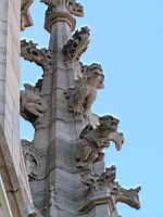 Arras, vue depuis le beffroi, Pinacle, Monstres (1)